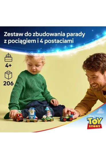 LEGO Disney Toy Story - Okoliczno�ciowy poci�g i Pan Sterowany 43264