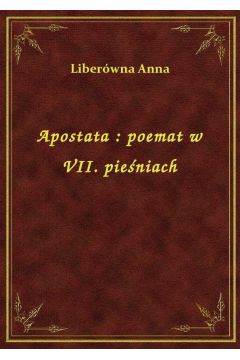 eBook Apostata : poemat w VII. pieniach epub