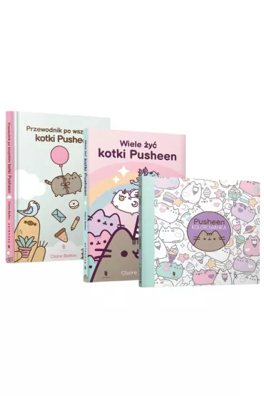 Pakiet Wiele �y� kotki Pusheen, Przewodnik po wszystkim kotki Pusheen, Pusheen kolorowanka