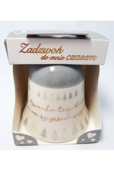 Jawi Dzwonek ceramiczny 3 Dzwonka tego bicie wnosi szcz�cie