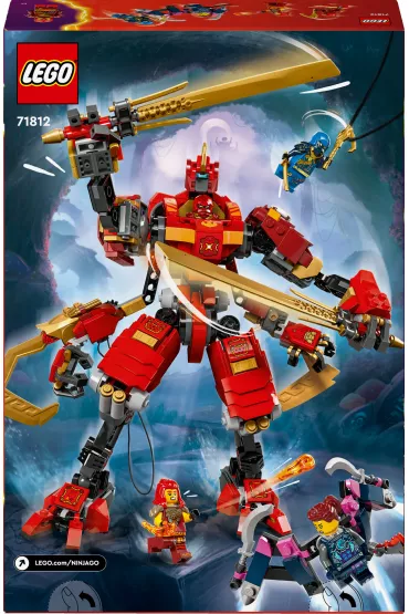 LEGO NINJAGO Wspinaczkowy mech ninja Kaia 71812