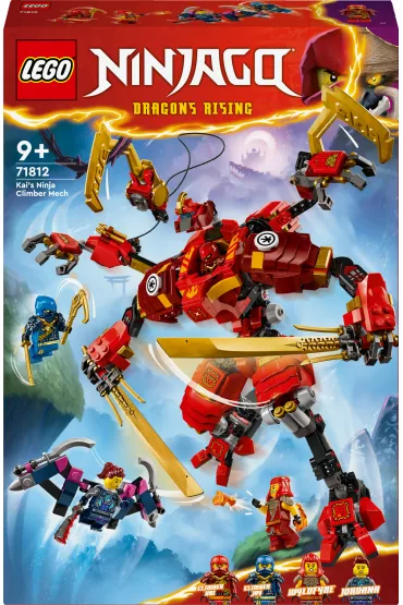 LEGO NINJAGO Wspinaczkowy mech ninja Kaia 71812
