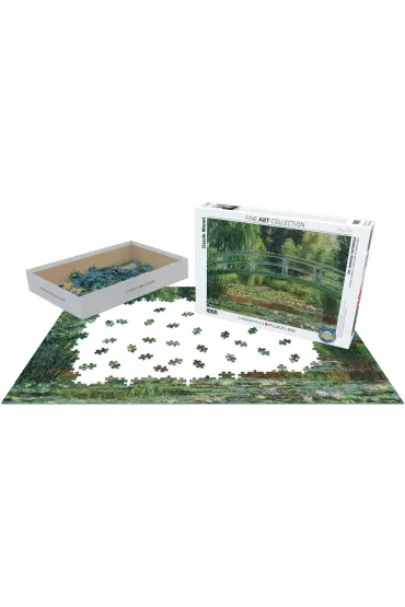 Puzzle 1000 el. Ogr�d japo�ski, Monet Eurographics