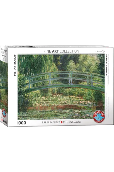 Puzzle 1000 el. Ogr�d japo�ski, Monet Eurographics