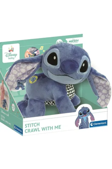 Pluszowy Stitch Raczkujemy Razem Clementoni