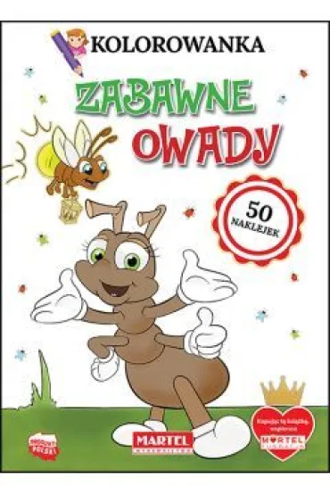 Kolorowanka Zabawne owady - Klaudia  J�drysiak