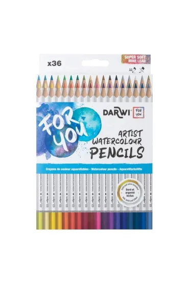 Darwi Kredki akwarelowe 36 kolor�w