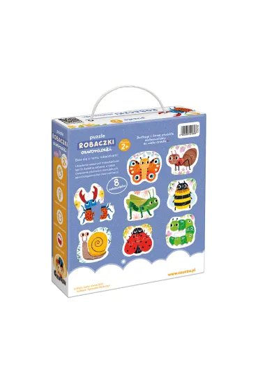 Puzzle 32 el. Robaczki czworaczki Bright Junior Media