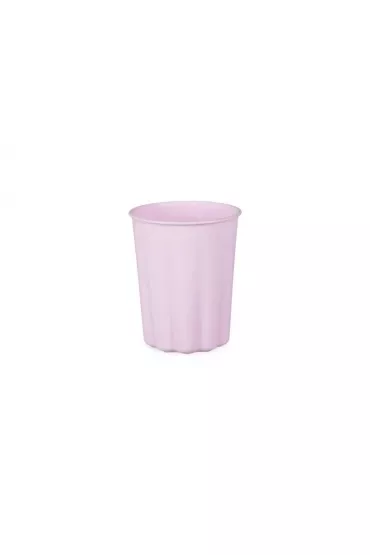 PartyDeco Kubeczki plastikowe fioletowe 220ml 4 szt.