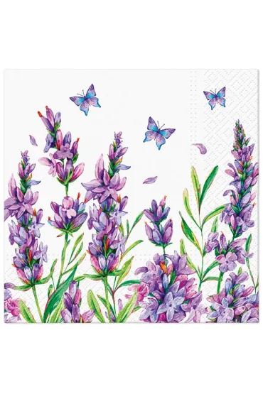 Paw Serwetki 33 x 33 cm Lavender Butterfly TL125200 20 szt.