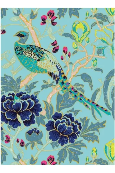Museums & Galleries Karnet B6 z kopert� Magnolia Peacock