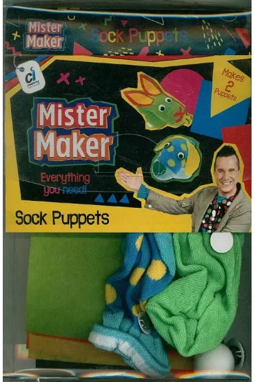 Pan Rob�tka. Zestaw kreatywny Skarpetkowe pacynki Mister Maker