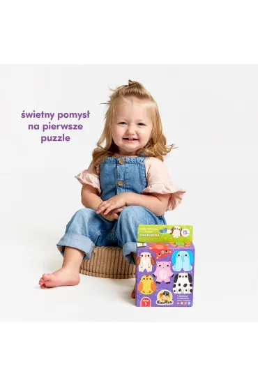 Moje pierwsze puzzle Zwierz�tka Bright Junior Media