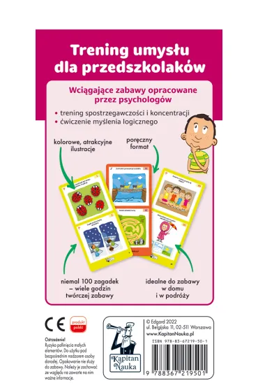 Kapitan Nauka. �amig��wki. Zagadki obrazkowe 3-5 lat