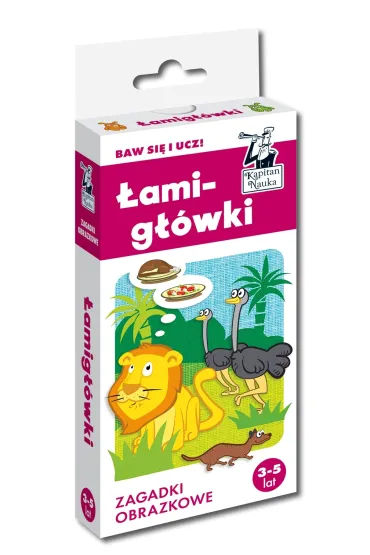 Kapitan Nauka. �amig��wki. Zagadki obrazkowe 3-5 lat