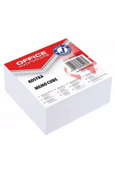 Office Products Kostka bia�a klejona 85x85x40mm 1 szt.