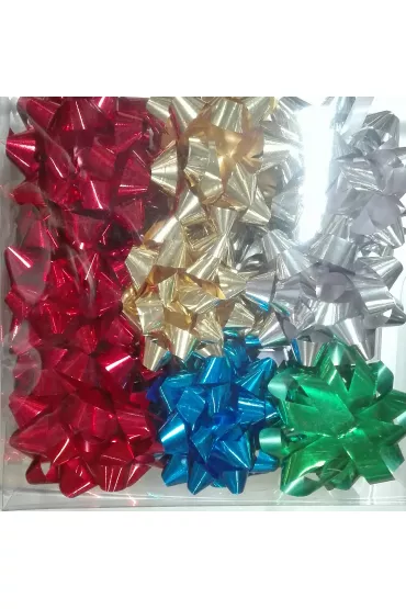 Polsirhurt Rozety metallic 12,7cm 18 szt.