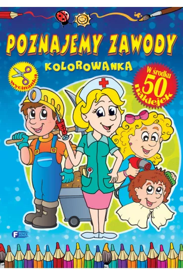 Poznajemy zawody kolorowanka