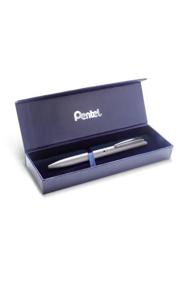 Pentel Eleganckie pi�ro kulkowe EnerGel BL2007-Z srebrne w etui 0.7mm