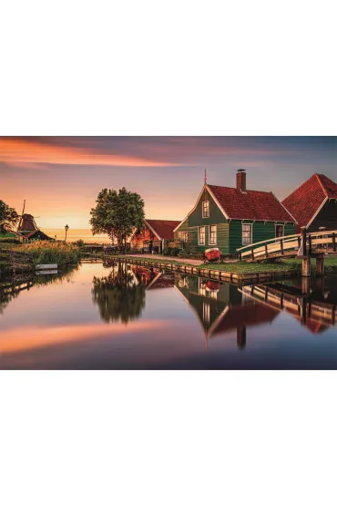 Puzzle 1500 el. HQ Zaanse Schans Clementoni