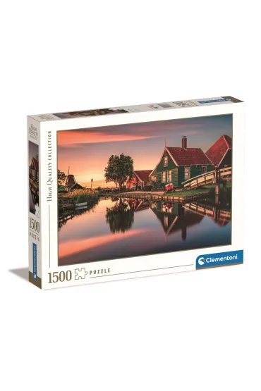 Puzzle 1500 el. HQ Zaanse Schans Clementoni