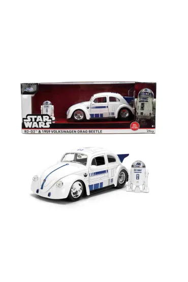 Jada Star Wars VW Drag Beetle,1:24 + figurka