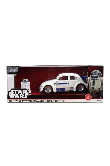 Jada Star Wars VW Drag Beetle,1:24 + figurka