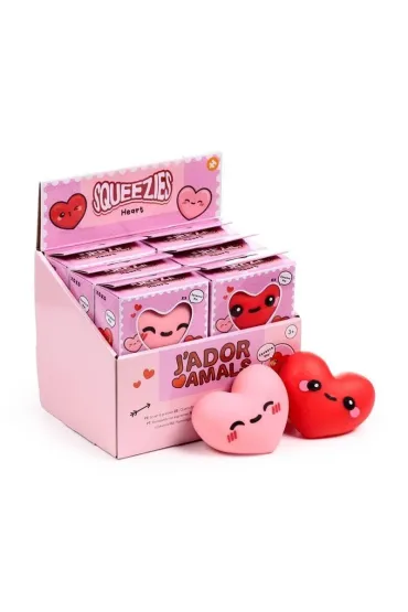 Gniotek Squeezy Serce MIX Puckator