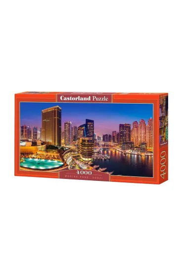 Puzzle 4000 el. Marina Pano Dubaj Castorland