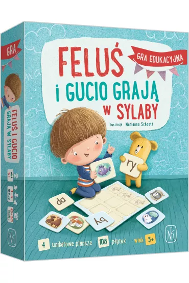 Felu i Gucio graj w sylaby Nasza Ksigarnia - Marcin  Dudek