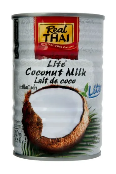 Real Thai Kokosowe mleczko Light ekstr. 55% (6% t�) 400 ml