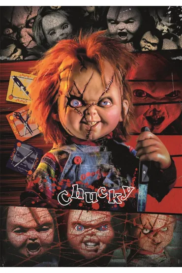 Puzzle 1000 el. Compact Horror Collection - Chucky Clementoni