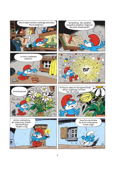 Smerf Czarnoksi�nik. Przygody Smerf�w. Tom 7 - Peyo, Yvan Delporte