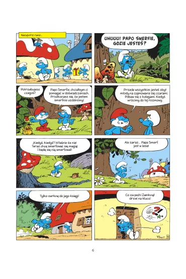 Smerf Czarnoksi�nik. Przygody Smerf�w. Tom 7 - Peyo, Yvan Delporte