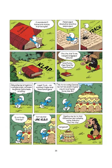 Smerf Czarnoksi�nik. Przygody Smerf�w. Tom 7 - Peyo, Yvan Delporte