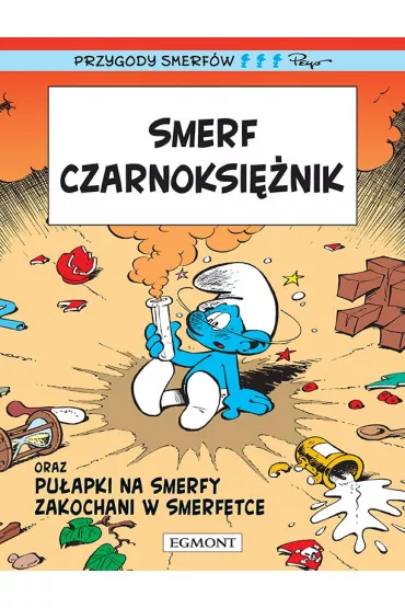 Smerf Czarnoksi�nik. Przygody Smerf�w. Tom 7 - Peyo, Yvan Delporte