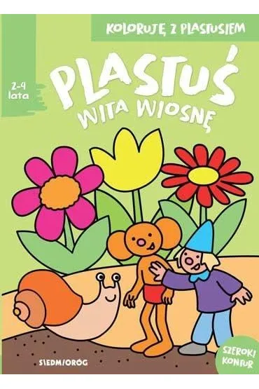 Plastu� wita wiosn�. Koloruj� z Plastusiem - Miko�aj  Micha�owski