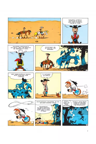 Eskorta. Lucky Luke - Ren� Goscinny, Morris