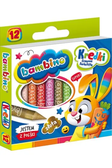 St. Majewski Kredki Bambino 12 szt.
