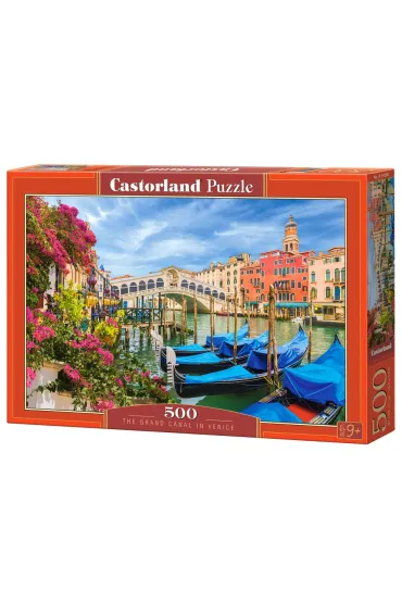 Puzzle 500 el. The Grand Canal in Venice CASTORLAND  B-54268