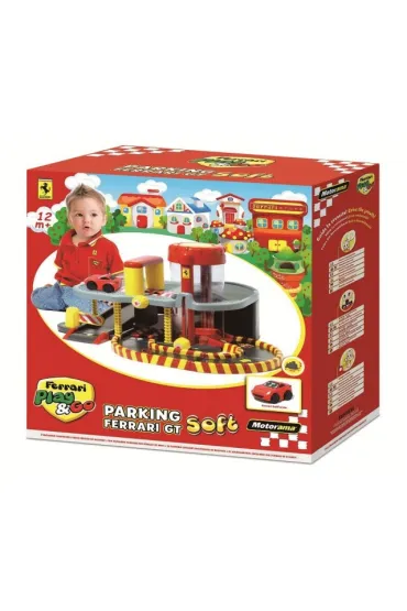 Ferrari GT Soft - Zestaw parking+auto * Tm Toys