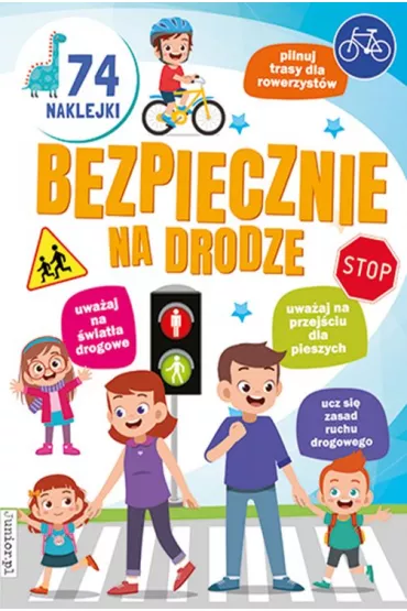 Bezpiecznie na drodze. Kolorowanka
