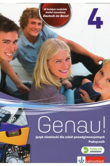 Genau! 4. Podr�cznik do j�zyka niemieckiego dla szk� ponadgimnazjalnych - Carla Tkadleckova