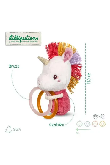 Grzechotka Jednoro�ec Lena 3 m+ Lilliputiens