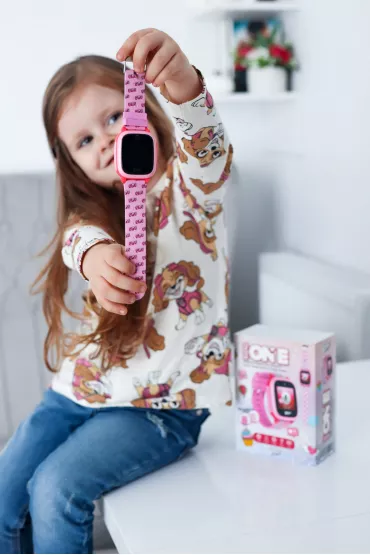 Kidiz Watch Smartwatch dla dziecka KiDiZ One r�owy