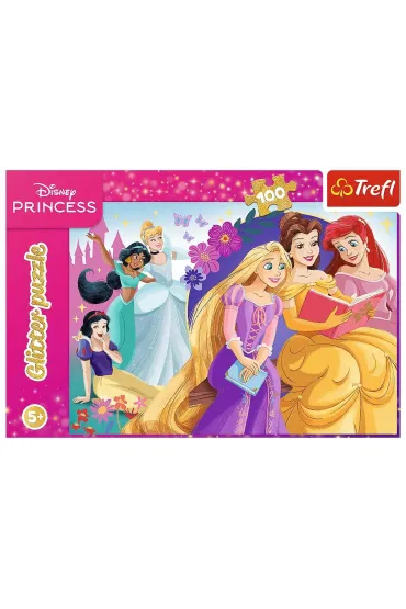 Puzzle 100 el. Glitter Blask magii przyja�ni Trefl