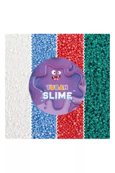 Slime brokat mineralny - 4 kolory 12g TUBAN