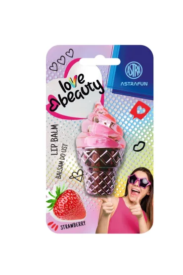Balsam do ust Ice Cream truskawka mix Astra