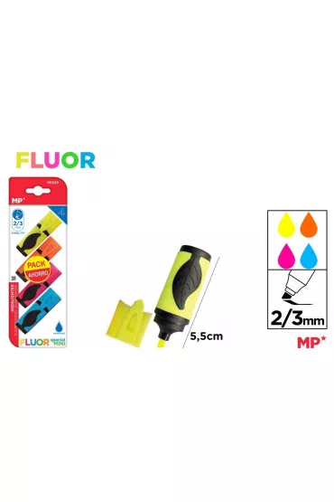 Mp Main Paper Zakre�lacz fluorescencyjny mini 4 szt.