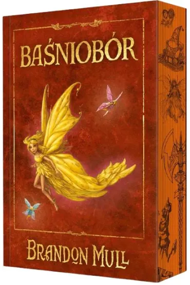 Pakiet Ba�niob�r. Tomy 1-5: Ba�niob�r, Gwiazda Wieczorna wschodzi, Plaga cieni, Tajemnice smoczego azylu, Klucze do wi�zienia demon�w (barwione brzegi) - Brandon Mull